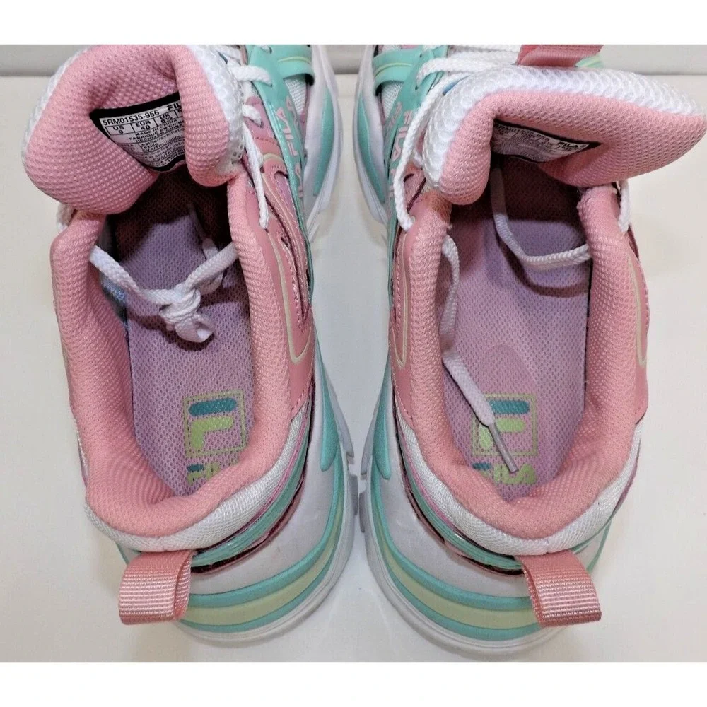 Fila Women's Electrove 2 Womens Shoes 5RM01535-956 Size 9 Pink White Purple-NEW! - Picture 10 of 12